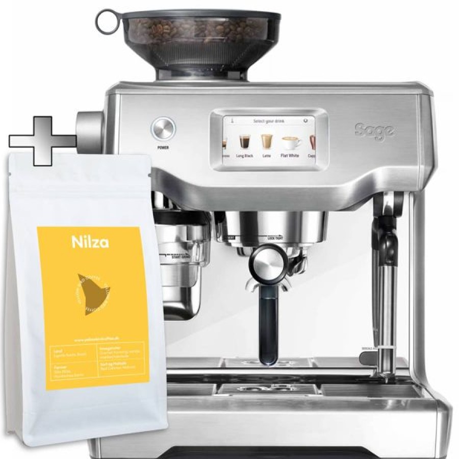 Espressomaskiner Spinchy | Sage Oracle Touch + Gratis Pose Kaffebonner