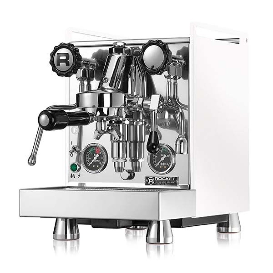 Espressomaskiner Spinchy | Rocket Espresso Mozzafiato Cronometro R Hvid