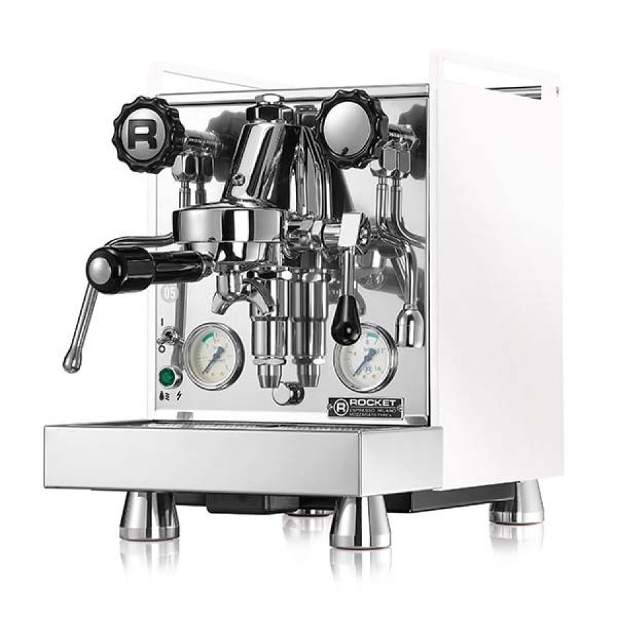 Espressomaskiner Spinchy | Rocket Espresso Mozzafiato Cronometro V Hvid